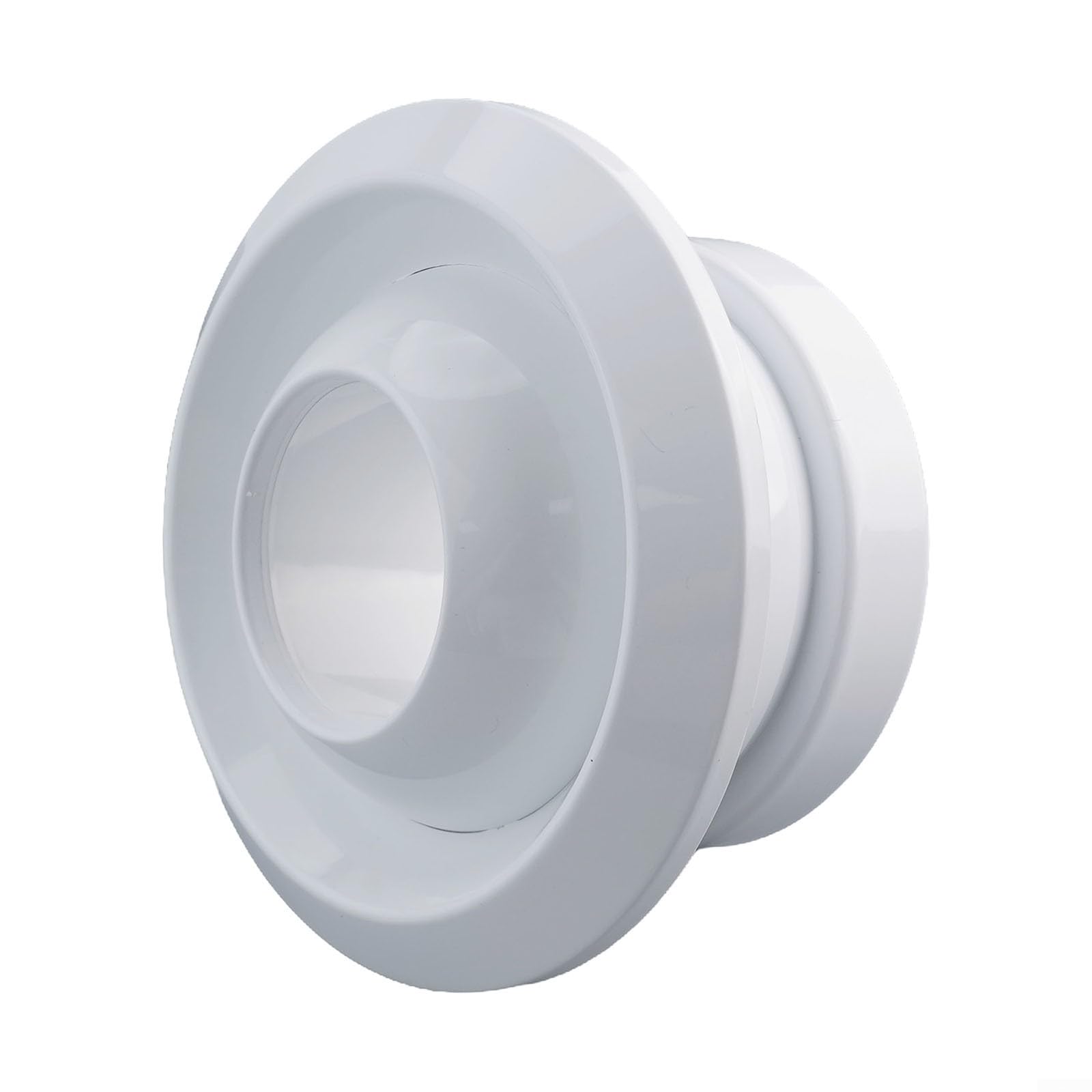 Diffusore d'aria rotondo da 15,2 cm, regolabile, girevole, a sfera, per condotti da parete, soffitto, soffitto