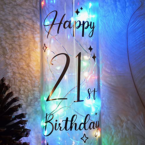 Bestsweetie 21St Birthday Gifts For Her, 21St Birthday Decorations For Her 21St Birthday Gifts, 21St Birthday Decorations, 21 Years Old Birthday Gifts For Her Lighted Wine Bottle #TOP5