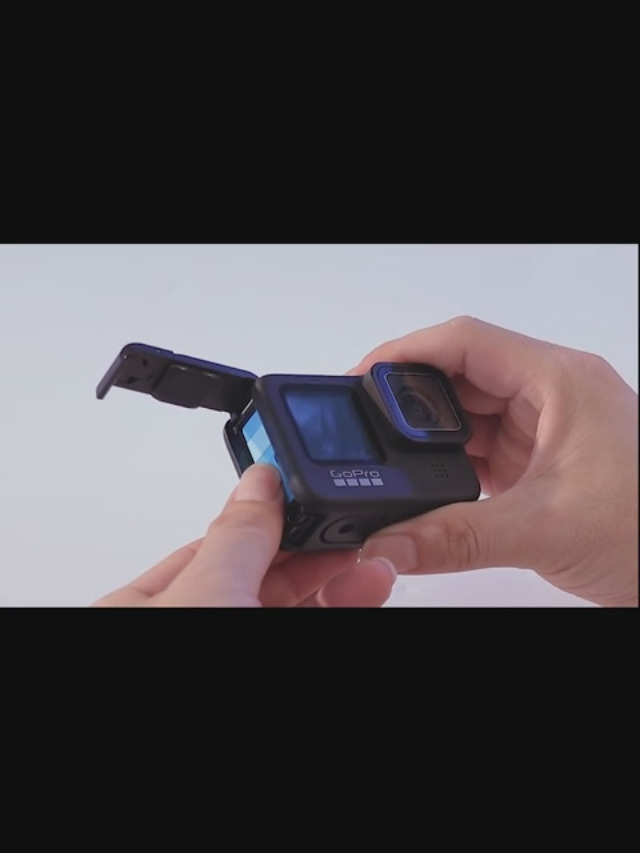 Replacement Side Door Battery Cover For Gopro, Dustproof Pass Through Battery Cover Lid With Type-C Charging Port Repair Part Camera Accessories For Gopro Hero 9/10/11/12/13 Black - View #9