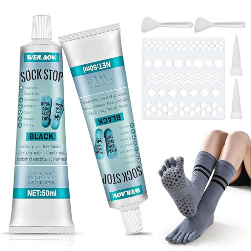 WEILAOK Sock Stop Anti Rutsch, Sock Stop, Sockenstopper Flüssig, Socken...