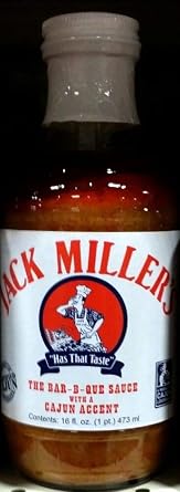 Jack Millers Bar-B-Que Sauce 16 Oz Pack of 3 by Jack Millers