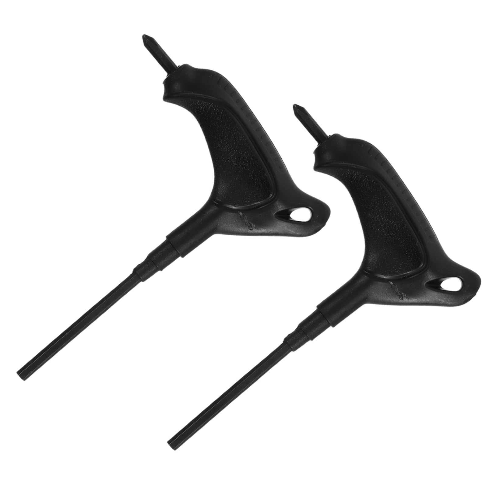balacoo 2pcs Portable Skate Maintenance Tool Ergonomic T Handle Wrench for Roller Skates Skateboards Multifunctional Wheel Replacement Accessory for Easy Use Storage