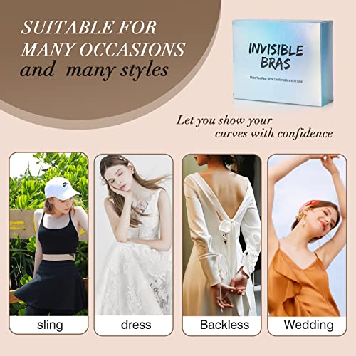 Nsolex ZBX-XT-CA-D Sticky Bra Backless Adhesive Strapless Invisible Push Up Stick thumb #4