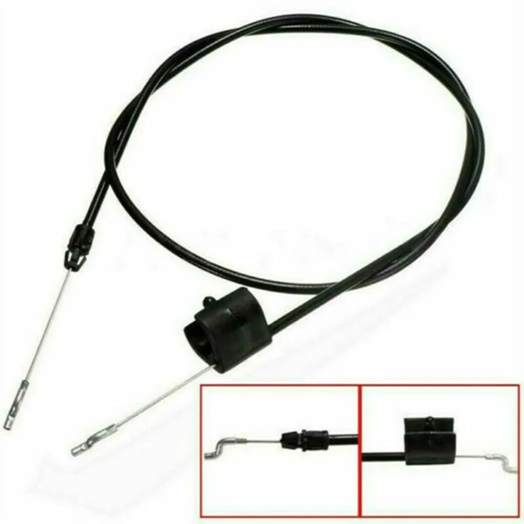 Cable de Acelerador de Repuesto con Curva en Z for cortacésped Craftsmen, Compatible con la Serie 038 (2003-2007), Longitud Total: 1360 mm.