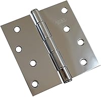 Vista 15 de Richelieu 820FBB Onward (Paquete de 2) Bisagra de embutir completa de 3 pulgadas (76 mm) para puerta interior, esquina cuadrada, acabado negro