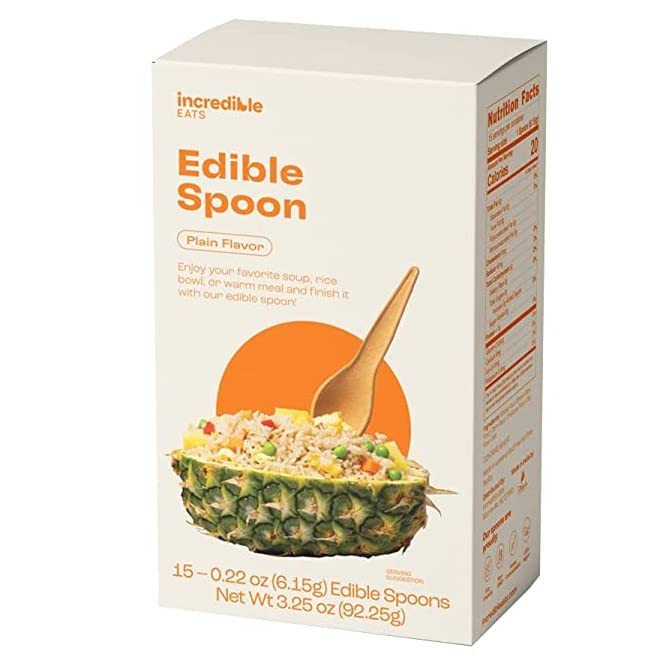 incrEDIBLE Eats Edible Spoons As Seen On Shark Tank EcoFriendly