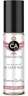 CA Perfume Impression of In Love W/U for Women Eau De Parfum Amber Floral Scent Long Lasting Perfumes for Women Travel Size TSA Ready for Day and Night Wear 0.33 Fl Oz 10ml
