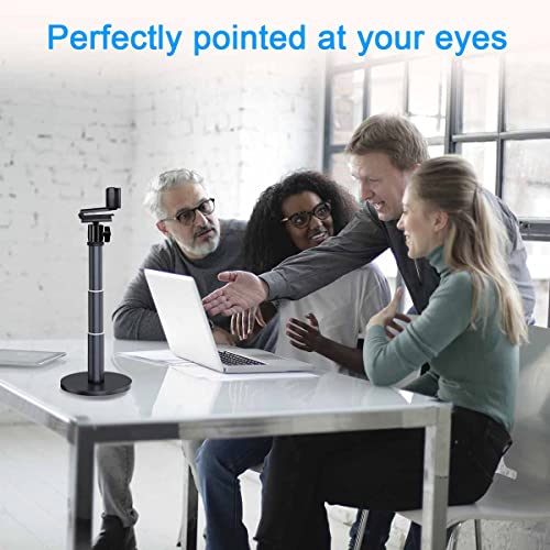 Suporte para webcam, suporte de webcam JCWINY para câmera Web de mesa para Logitech Brio C920 C922 C