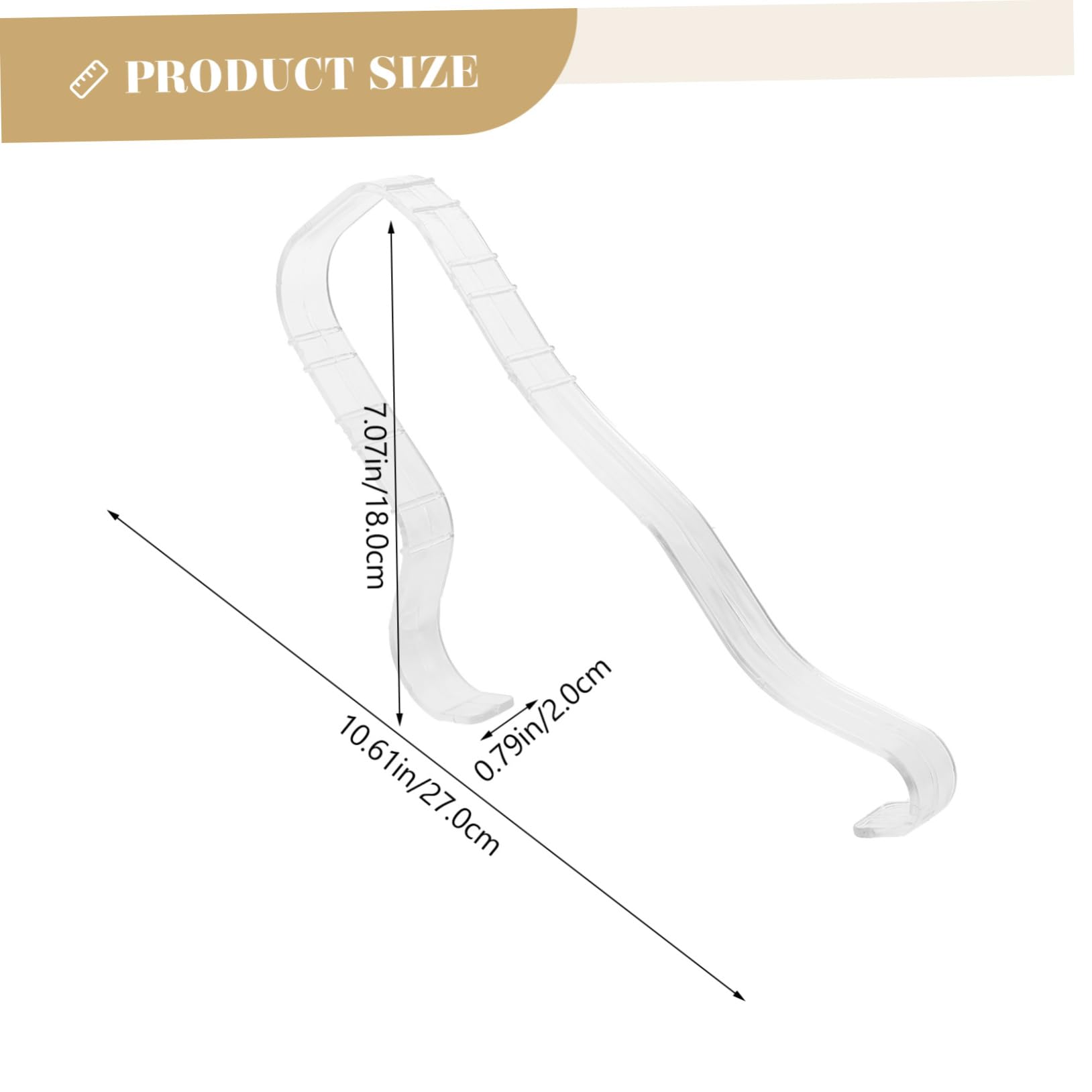 Ciieeo 6pcs Shoe Display Stand Transparent Shoe Shaper Holder for Retail Shops for Closet and Cabinet Storage Non Deforming Design