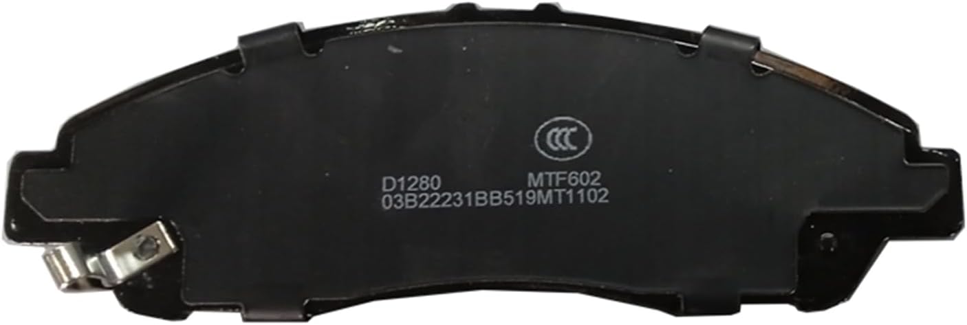 D1280 Front Ceramic Brake Pads for Acura MDX 2007-2013, ZDX 2010-2013 | Honda Pilot 2009-2014, Odyssey 2011-2017