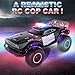 Carox Large Remote Control Police Car Toy with Lights and Sirens for Boys 1:8 Cop Car with Three Rechargeable Battery Durable RC Police Truck for Kids 4 Years and Up A Surprising