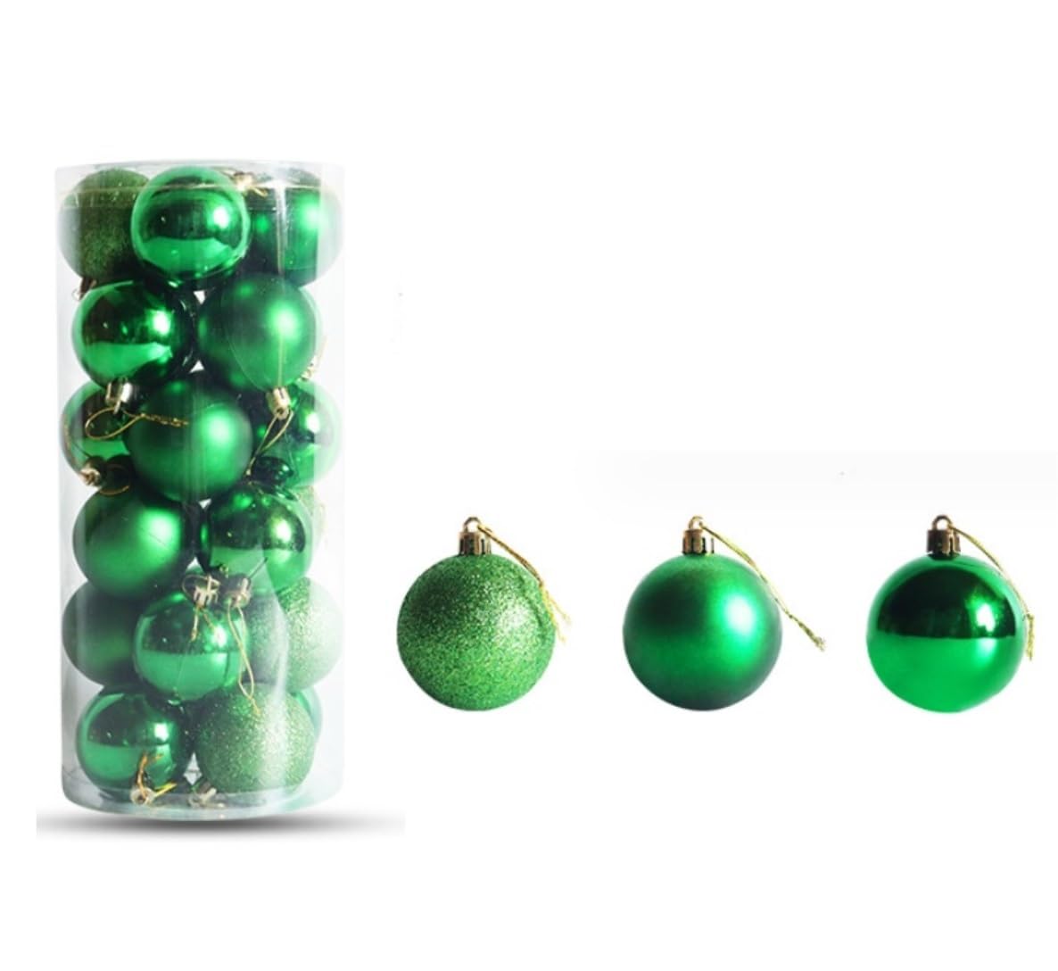 Palla di Natale Palline di Natale Set Di 24 Palline Di Natale, Decorazioni Infrangibili Per L'albero Di Natale, Ornamenti, Palline, Decorazioni Pendenti Natalizie, Decorazioni Natalizie Palle di Natal