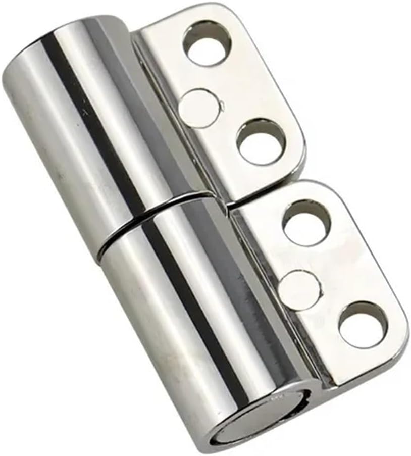 Adjustable Two-Way Hinge Zinc Alloy Friction Hinge Detachable Damping Shaft Positioning Hinges 1Pcs(Left)