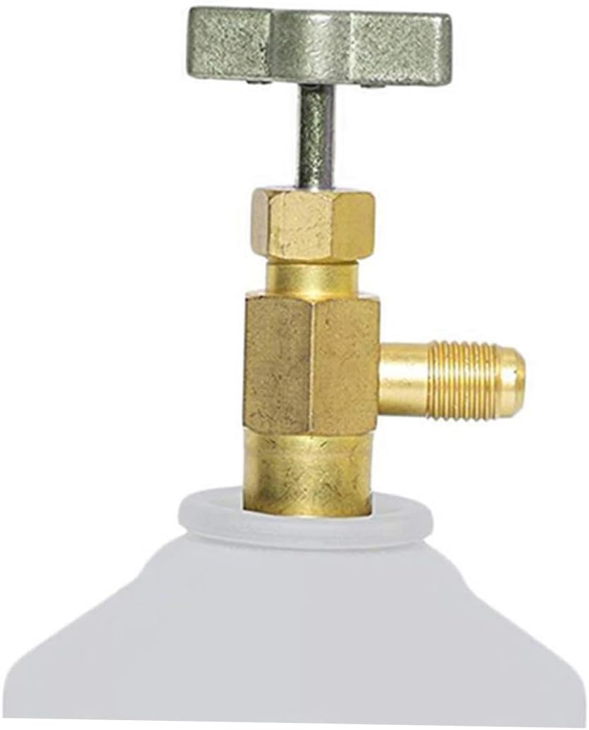 Self-Sealing Can Tap Tool Kit Durable Single Puncture Opener with Valve Core Removal Easy to Use Handle Compatible with All Cans