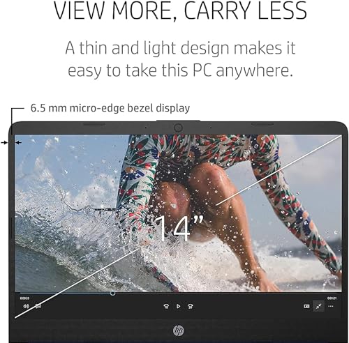 Image of HP Stream Laptop 2023 Newest 14 inch HD Display, Intel Celeron N4120 Processor, 16GB RAM, 192GB Storge (64GB EMMC+128GB SD Card), ‎Intel UHD Graphics 600, Webcam, Wi-Fi, Windows 11 Home in S Mode
