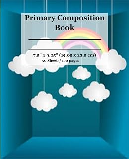 primary composition notebook: Black Marble, Grades K-2 Kindergarten primary composition journal, notebook paper / writing paper (CUTE DRAW AND WRITE PRIMARY COMPOSITION BOOK FOR KINDERGARTEN SERIES)