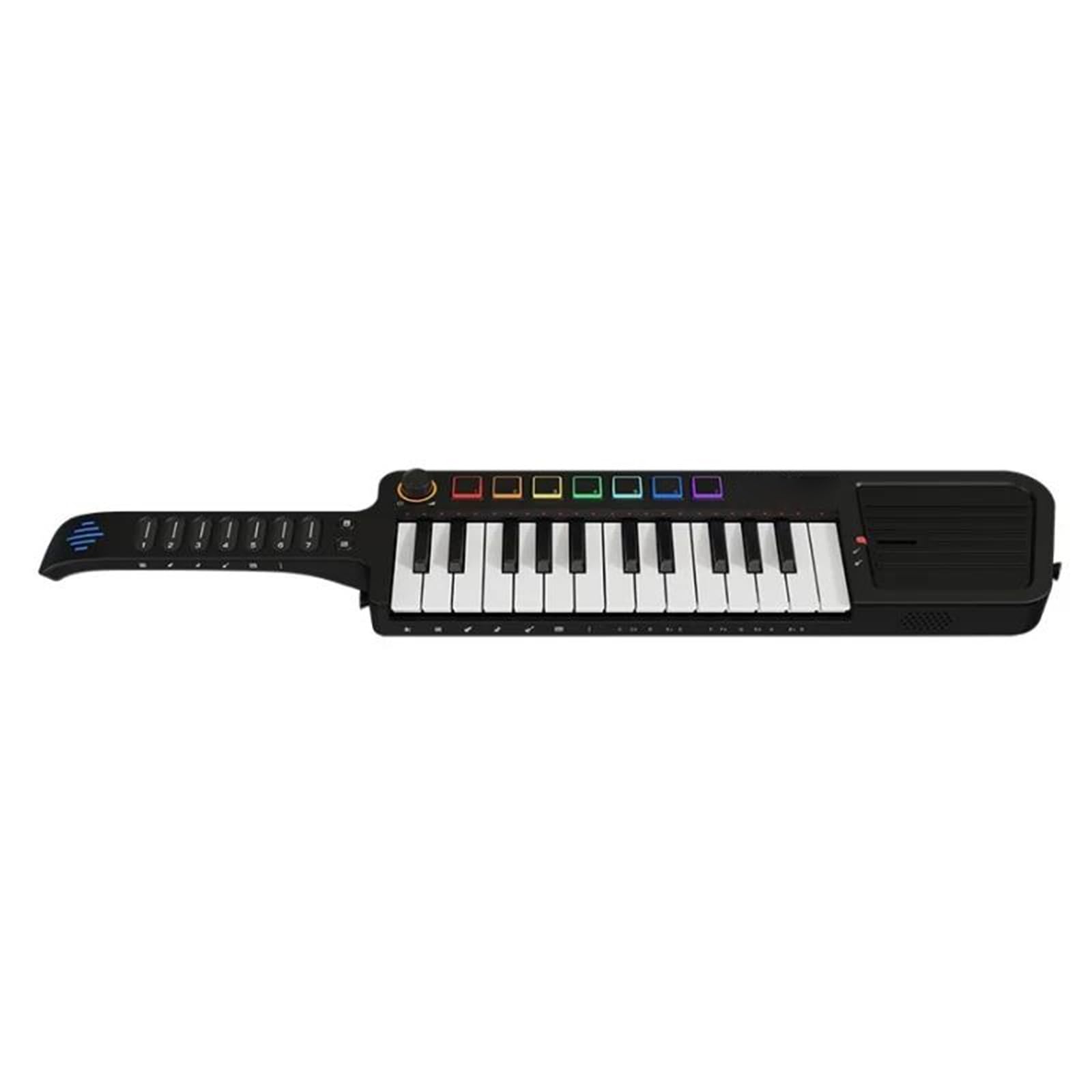 Tastiera Digitale Per Principianti Chitarra Fusion Senza Corde Portatile Intelligente MIDI Multifunzionale Tastiera Stile Spalla Organo Elettronico