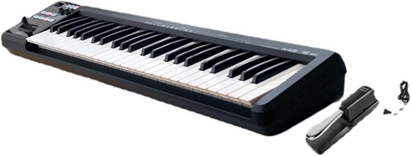 Adult Electronic Keyboard Semi-Weighted MIDI Arranger Keyboard with Light Control