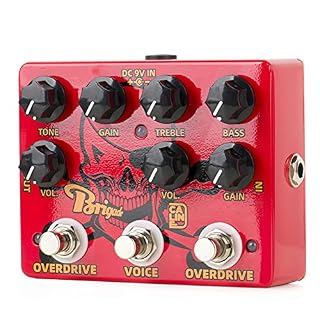 Caline DCP-07 Brigade Pédale d’effet double overdrive pour guitare - Les Beatles, Paul McCartney, John Lennon, RIngo Starr, George Harrison Caline DCP-07 Brigade Pédale d'effet double overdrive pour guitare – Image 4