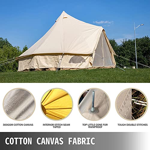 Carpa campamento Beige 5m 8-10 personas 4 estaciones miniatura 4