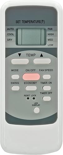 Miniatura 2 de Reemplazo para RCA Midea AC Aire Acondicionado Control Remoto RG51B1/CEU