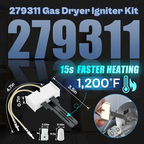 Image of 【Upgraded 】Gas Dryer Repair Kit for Whirlpool Kenmore Maytag Gas Dryers