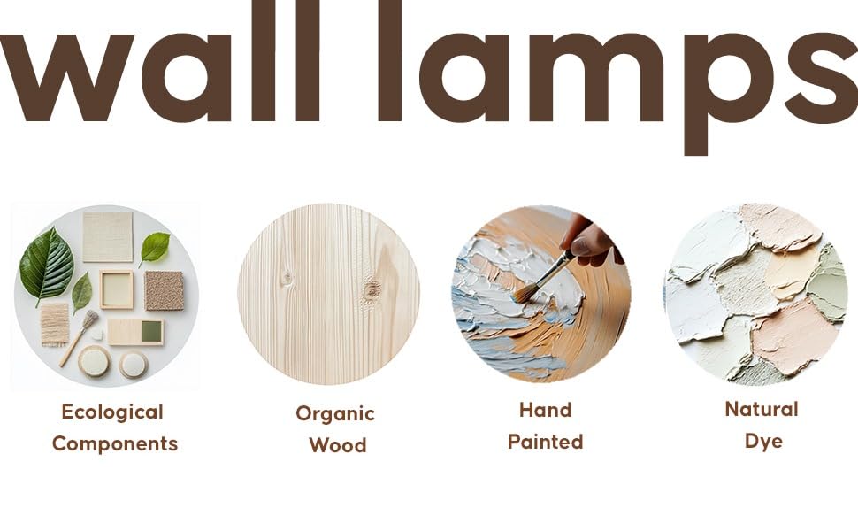 Set de lámparas de pared personalizables para nursery miniatura 5