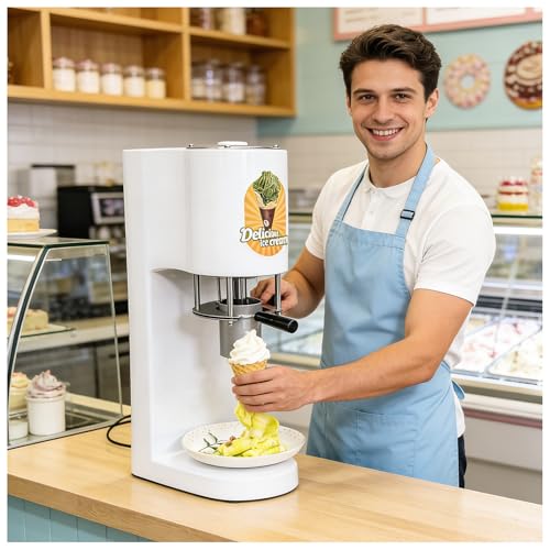 30L/H Ice Cream Spaghetti Press Machine, Electric Ice Cream Press