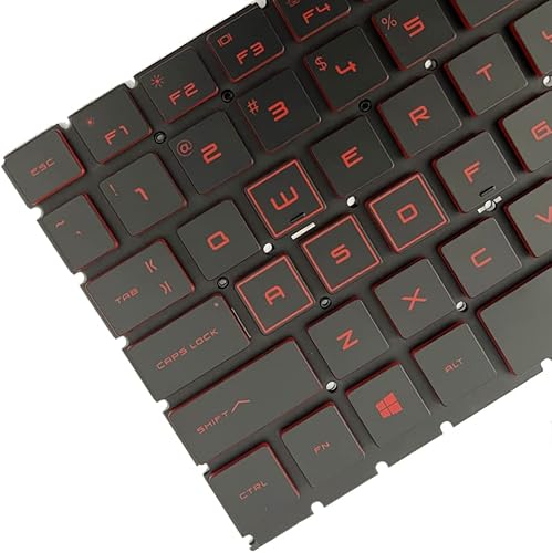 Miniatura 2 de GinTai Teclado retroiluminado US para HP Omen 15-DC 15-DH 15-DC1018ca 15-DC1008ca 15-DC0087nr 15-DC0010nr 15-DC0053nr 15-DC0020nr 15-DC1020nr