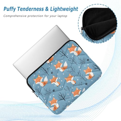 Funda para portátil 13-14 pulgadas con diseño de zorritos miniatura 5