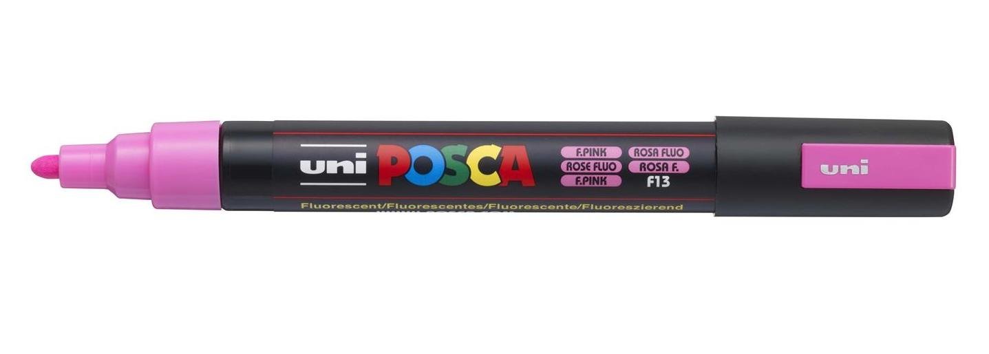 UniPosca PC-5M Fluorescent Pink Marker
