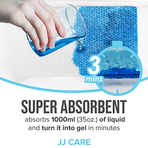 Jj Care Bedpan Liners With Super Absorbent Pads (Pack Of 35), Medical Grade & Universal Fit Bed Pan Liners, Disposable & Leak-Proof Portable Toilet Bags, Bed Pan Liner For Elderly #TOP2