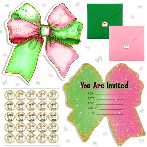 Tarjetas de invitación de cumpleaños con sobres de alta densidad y calcomanías de sellado seguro
