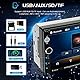 Podofo 2 DIN Autoradio Bluetooth Freisprechanruf 7 Zoll Touchscreen Spiegellink Doppel DIN Auto Radio USB/SD/TF/AUX FM mit Rückfahrkamera Lenkradsteuerung Fernbedienung