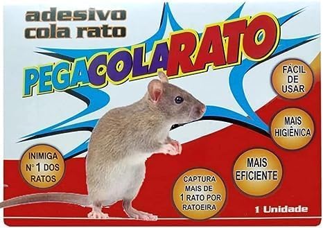 Cola Rato Ratoeira Armadilha Pega Mata Rato | Caixa 20 Unidades | #Artplast