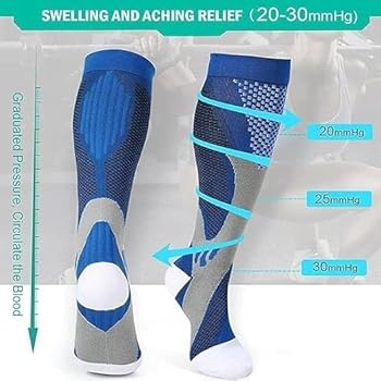 Rwest X Kompressionsstrümpfe Damen & Herren | 18-25 MmHg | Für Sport, Reisen & Beruf