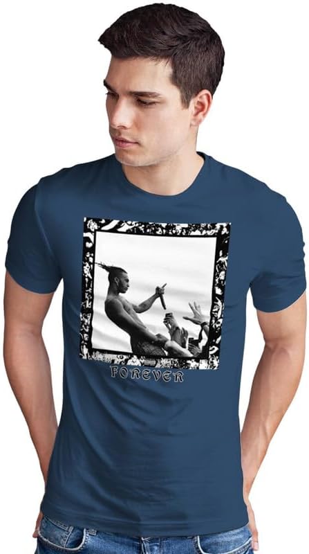 Relaxed Fit Hip-Hop Tentacion T-Shirt for Men 720