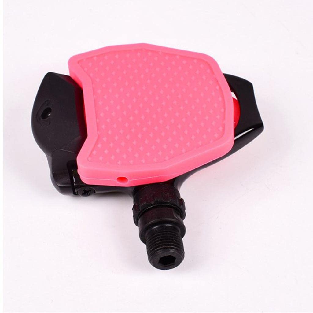 Ujeavette Road Bike Bicycle Clipless Pedal Platform Adapter