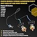 Dual Knock Sensors with Wiring Harness and Intake Manifold Gasket Kit | for Chevy Silverado Avalanche Tahoe, GMC Sierra Yukon, Cadillac Hummer & More GM Vehicles | Replace# 12601822,213-3521,89060413