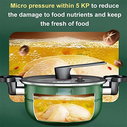MidiLi-55L-Pressure-Cooker-Non-Stick-Pot-with-Glass-Lid-Pot-Stew-Pot-Kitchen-for-Cooking-Soups-and-Rice-Recipes