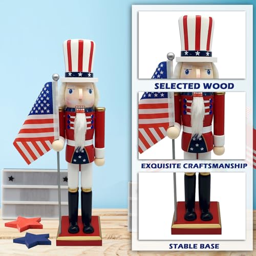 Figurines casse-noisette en bois le cadeau idéal pour décoration de table - 6