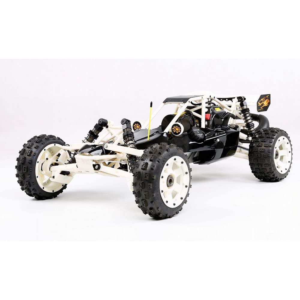 QIYHBVR 1/5 Scale Super Large All Nylon Material Remote Control Car High-speed Monster Car 32cc Gasoline Powered RC Hobby All-terrain Desert Off-road Vehicle Model Adult Toy Car