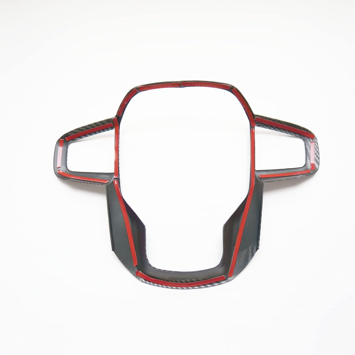 Carbon Fiber Style Interior Steering Wheel Trim Accessories for GMC Yukon XL 2021-2023 / Sierra 1500 2019-2023 / 2500HD 3500HD 2020-2023 (Carbon Fiber Style)
