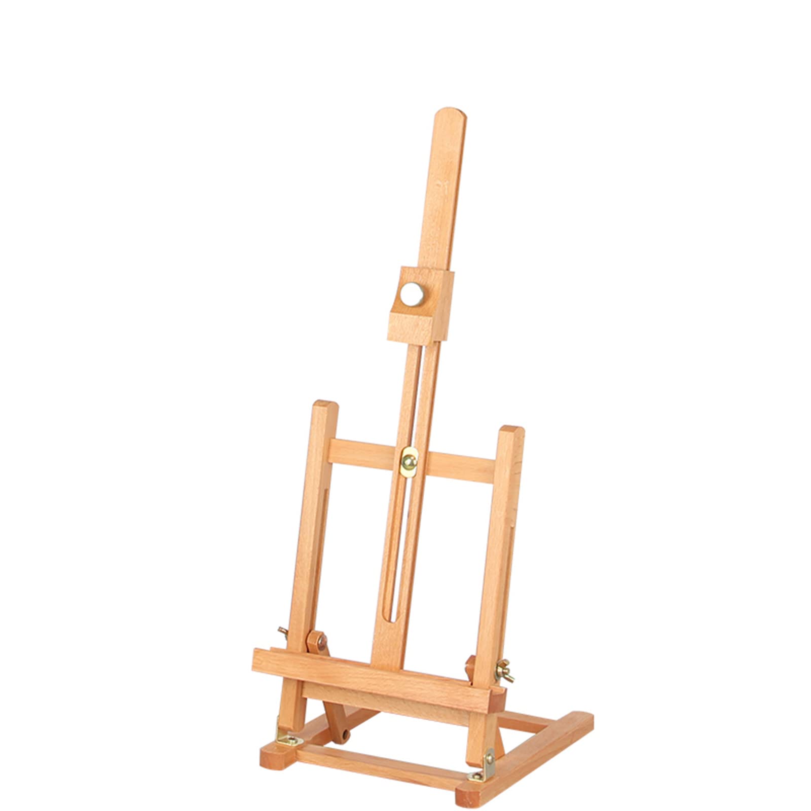 ASerZenith Tabletop Easel, Studio H-Frame Easel Portable Adjustable Desk Easel Wooden Folding Easel Stand For Artist, Beginners & S