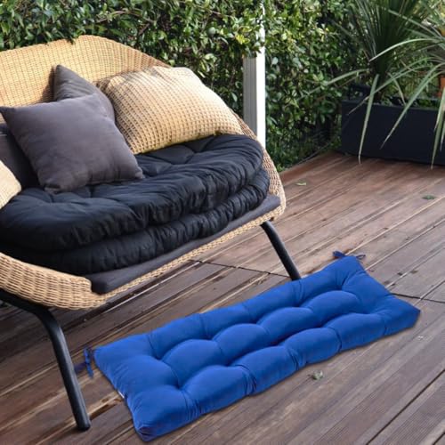 Coussin de banc extérieur en polyester élégant pour parc - 8