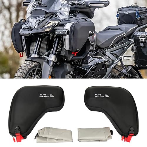 TEC656 HOLDER SIDE BAG RIGHT - BMW Motorcycle Dealer Accessory Side Bag Holders 6 Chaoouyue Fits for BMW R 1300 GS Adventure R1300GS ADVENTURE Accessories 2024 2025 Motorcycle Radiator Cowl Side Bag 4L Volume Side Fairing Tool Storage Bags