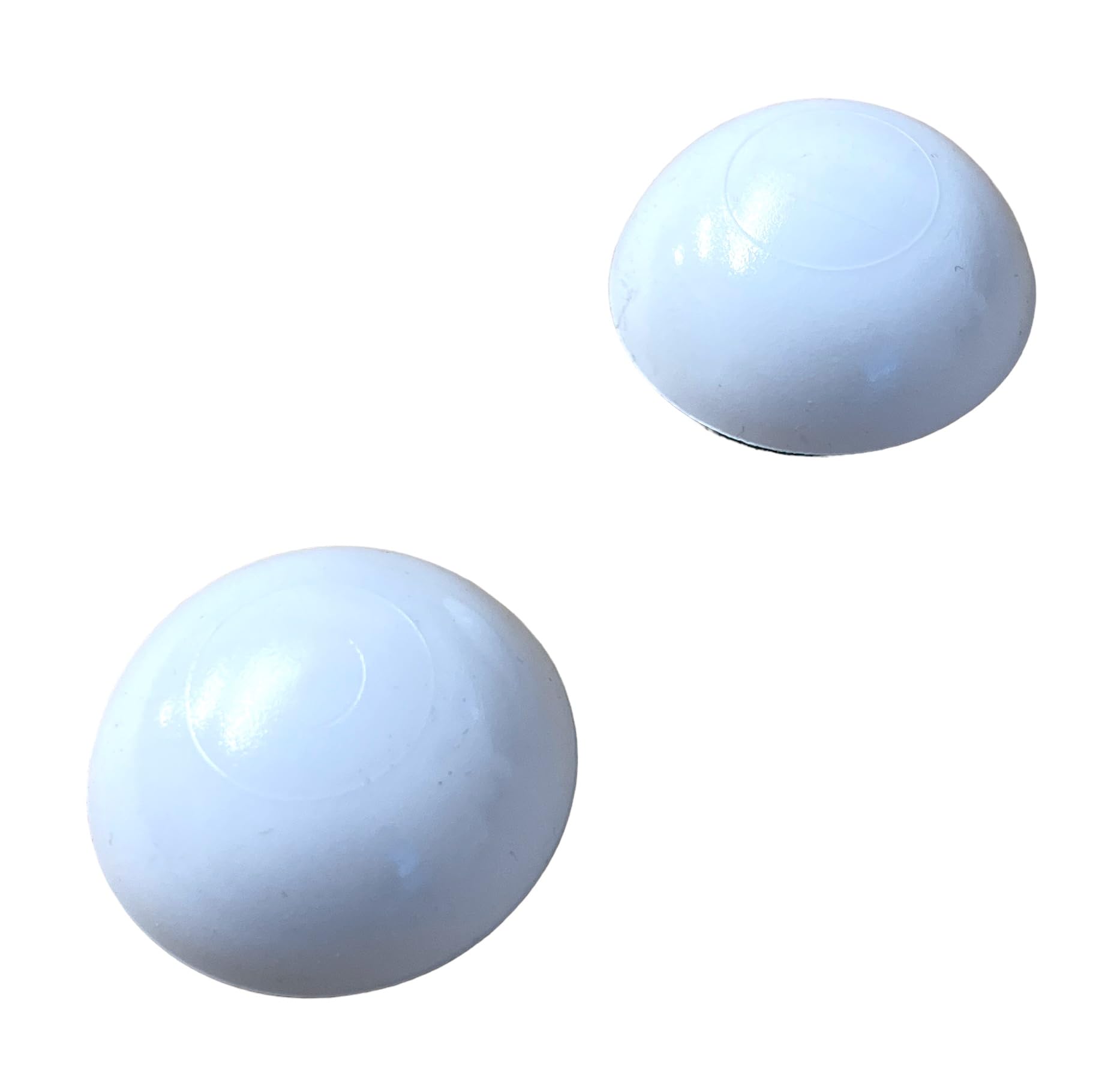 JAM2DAY Self Adhesive Wall Bumper Buffer Door Stop Protector - Pack of 2 (White)