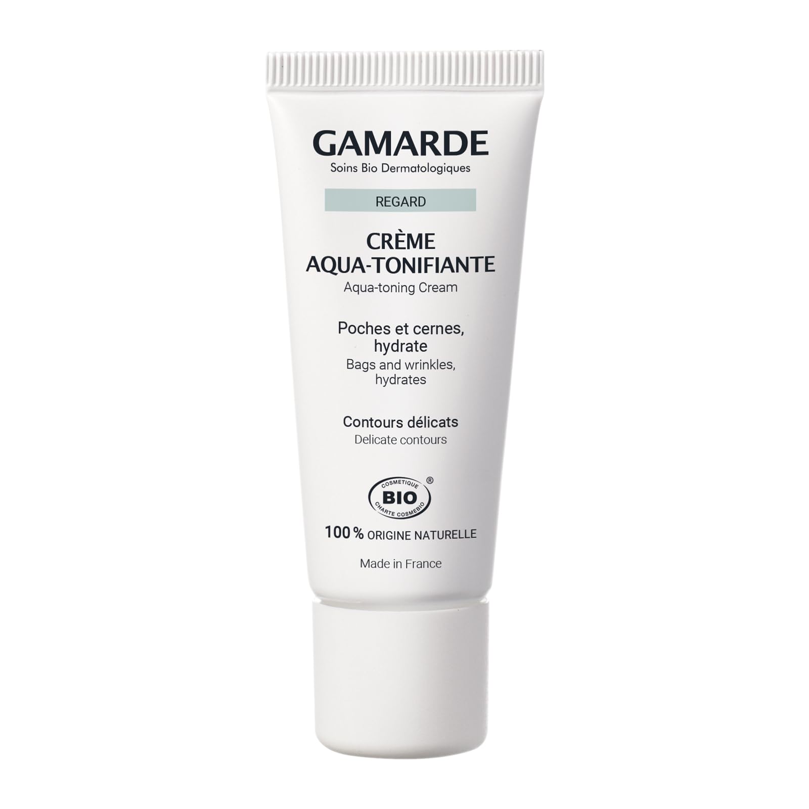 Aqua-Toning Cream Bag and Wrinkles Hydrates by Gamarde for Women - 0.67 oz Cream