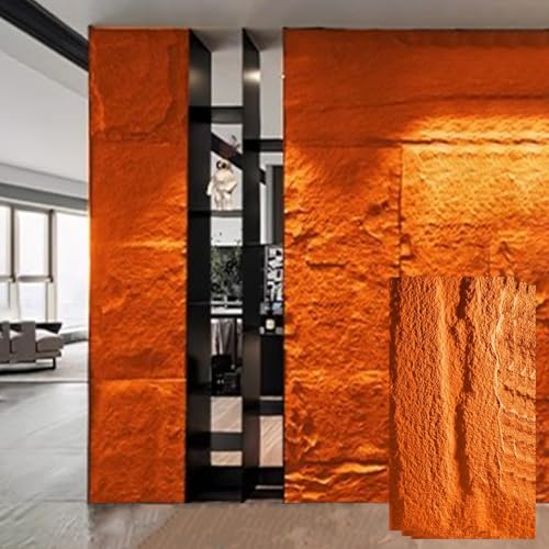 Papel pintado de piedra sintética 3D, panel de pared de piedra sintética, decoración del hogar, cocina, restaurante, bar, revestimiento de pared