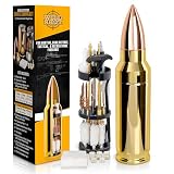 Wild Shot Deluxe Gun Cleaning Kit with .223 Aluminum Bullet-Shaped Storage Case, Cleaning Tools to...